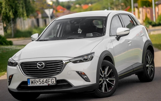 Mazda CX-3 cena 66900 przebieg: 67000, rok produkcji 2015 z Błaszki małe 466